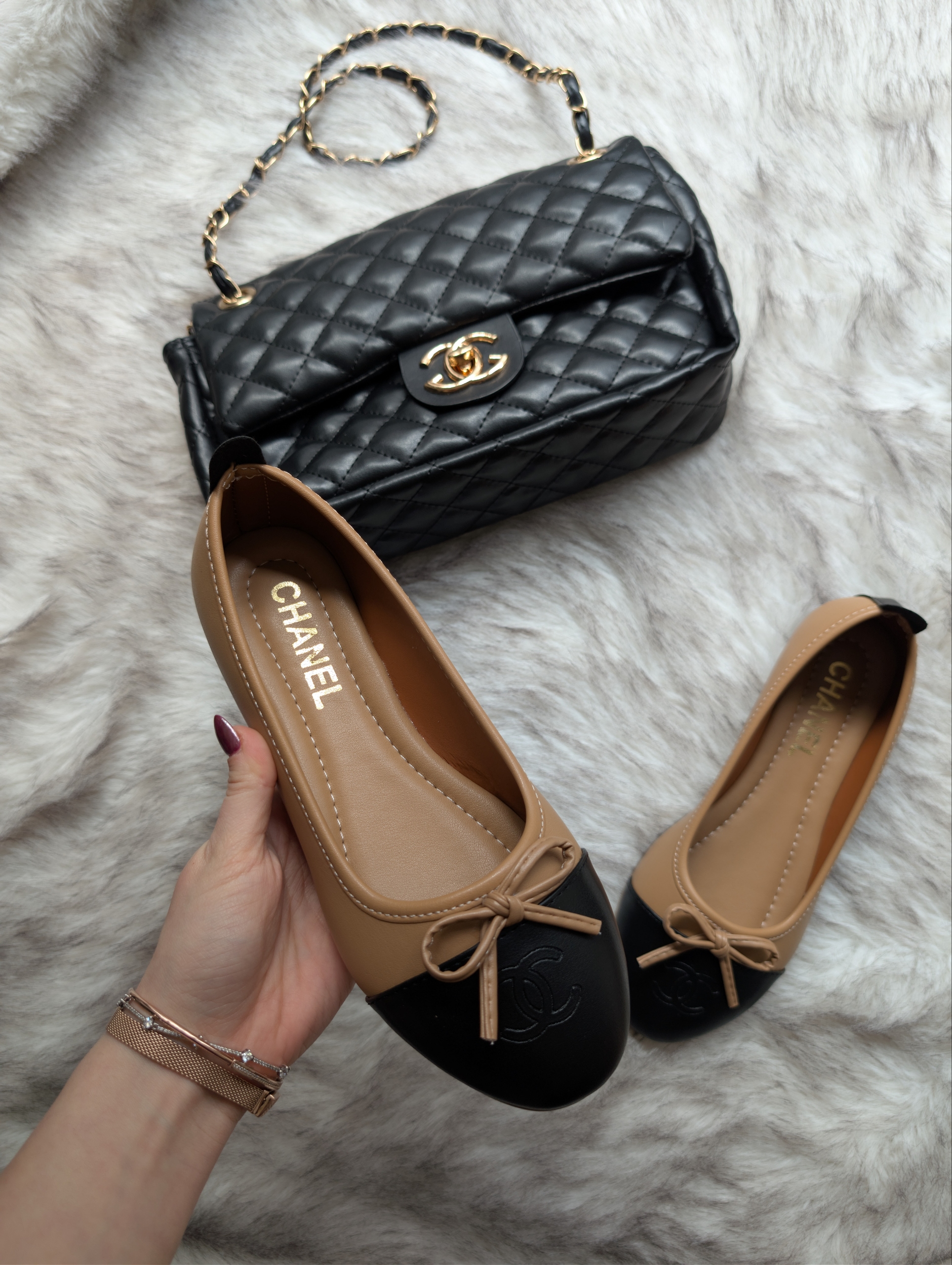 Chanel Babet Nude Siyah