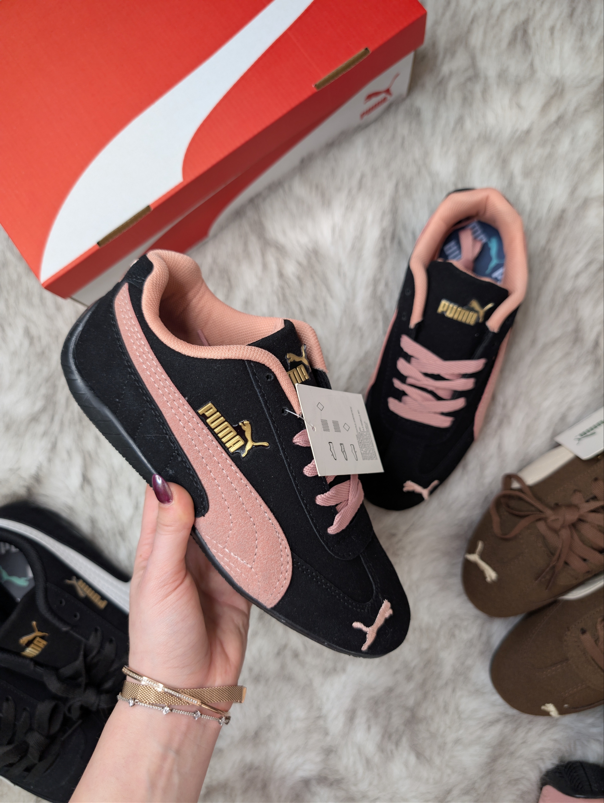 Puma Speedcat Black Pink