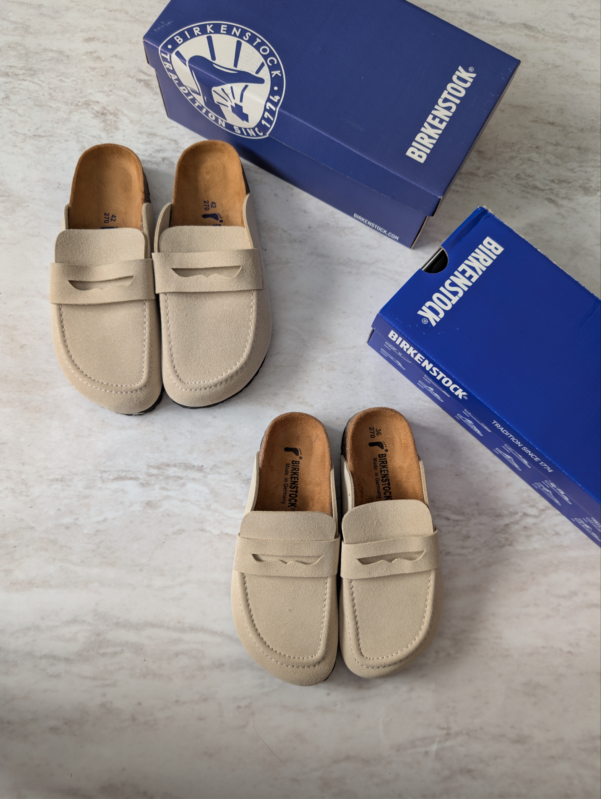 Birkenstock Naples Beige