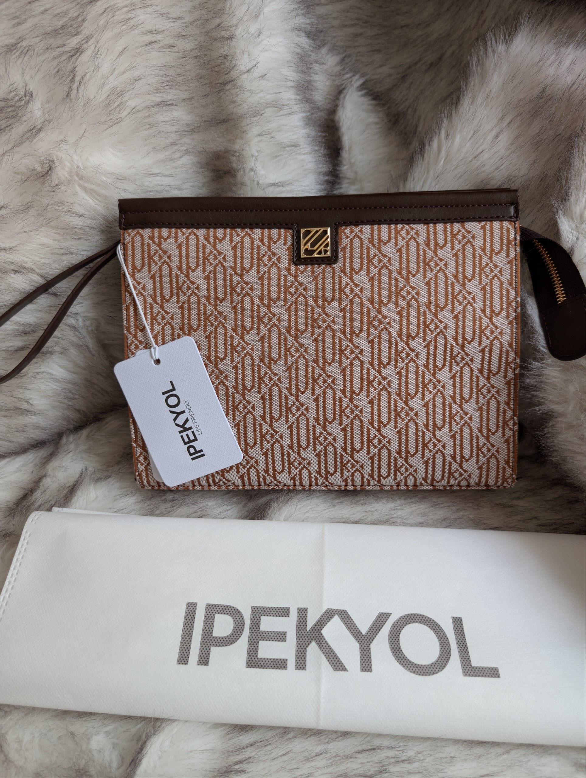 İpekyol JOURNEY Clutch Bakır