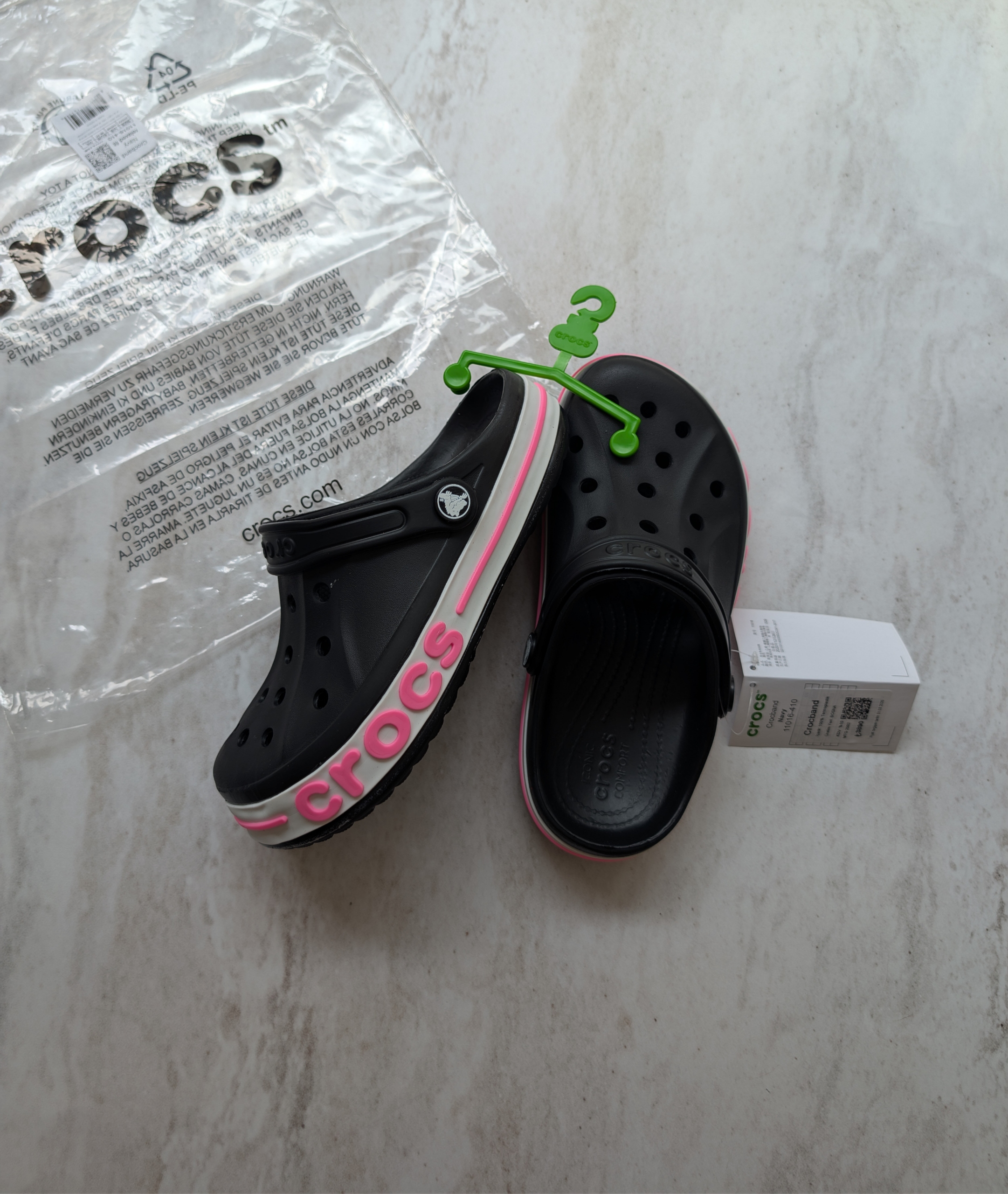 Crocs Bayaband Siyah-Pembe