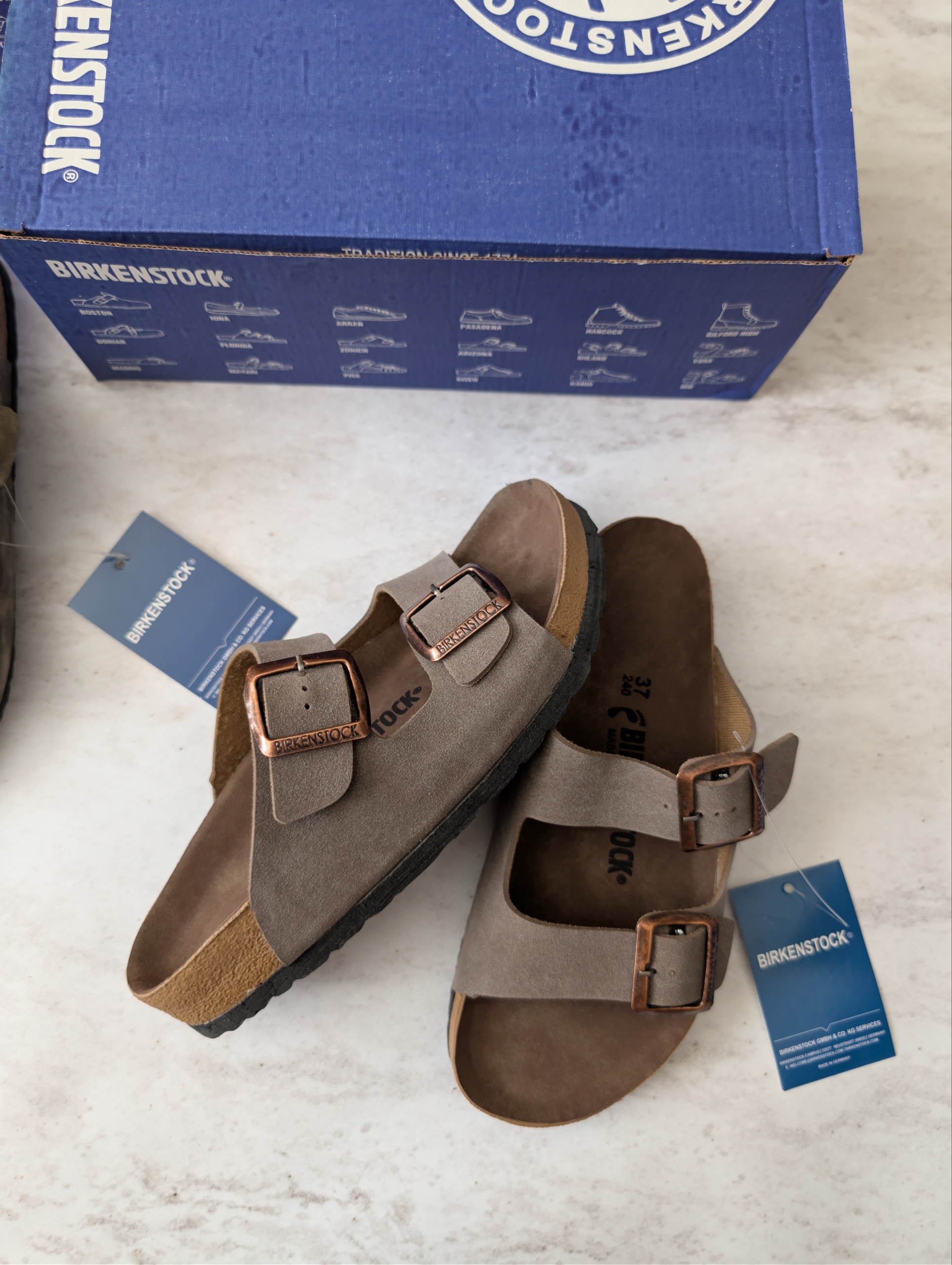 Birkenstock Arizona Vizon Kahve