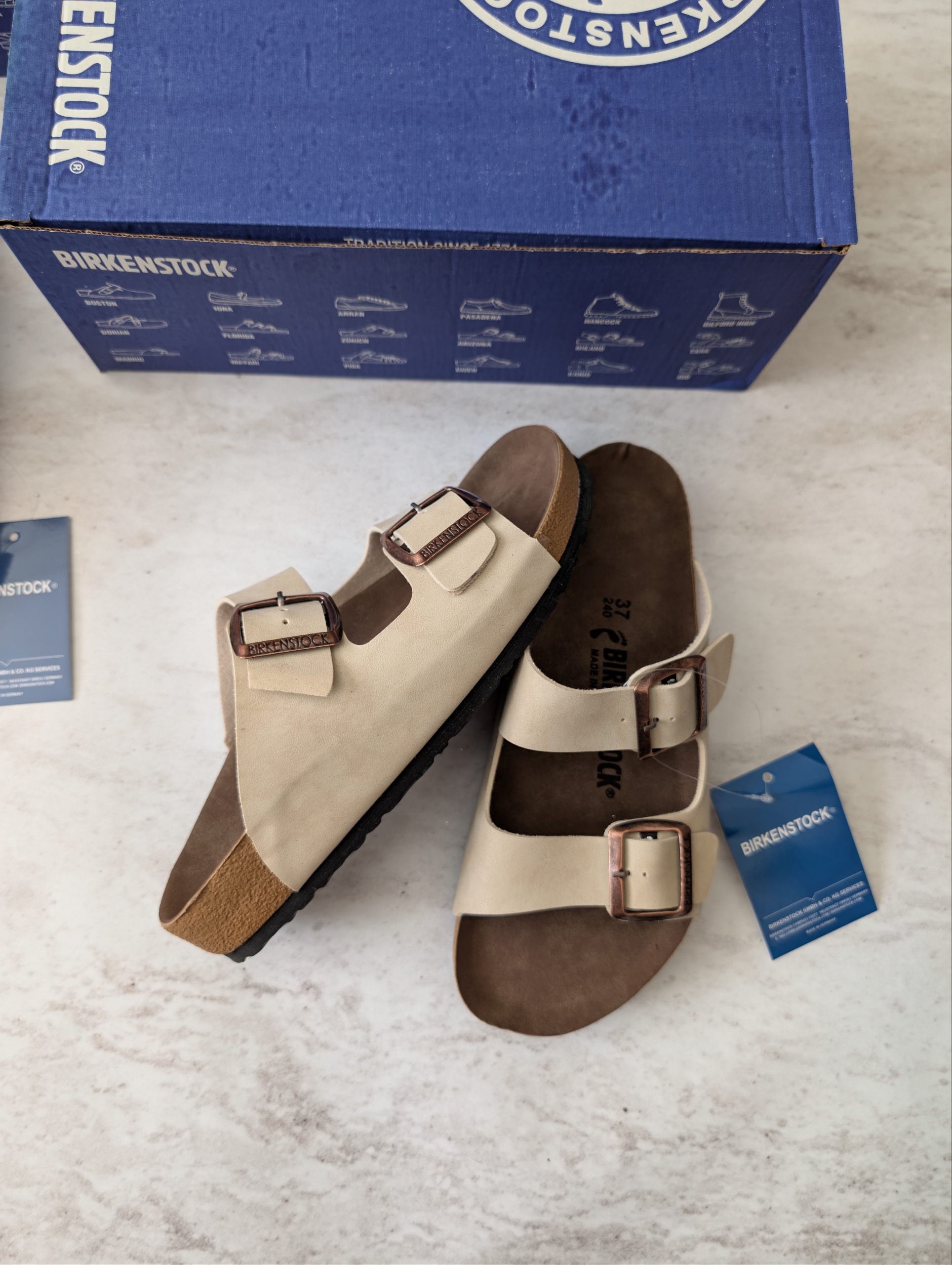 Birkenstock Arizona Bej